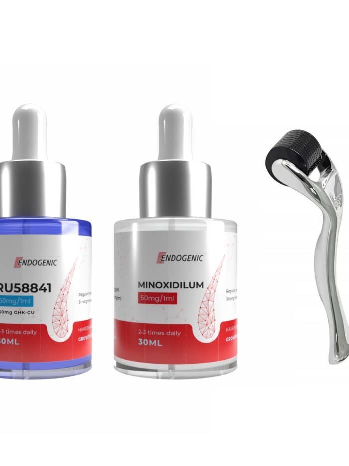 RU58841 + Minoxidil + Roller