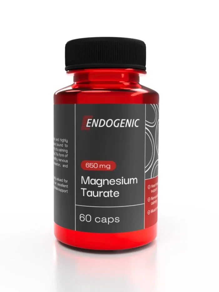 Magnesium Taurate 650mg 60caps