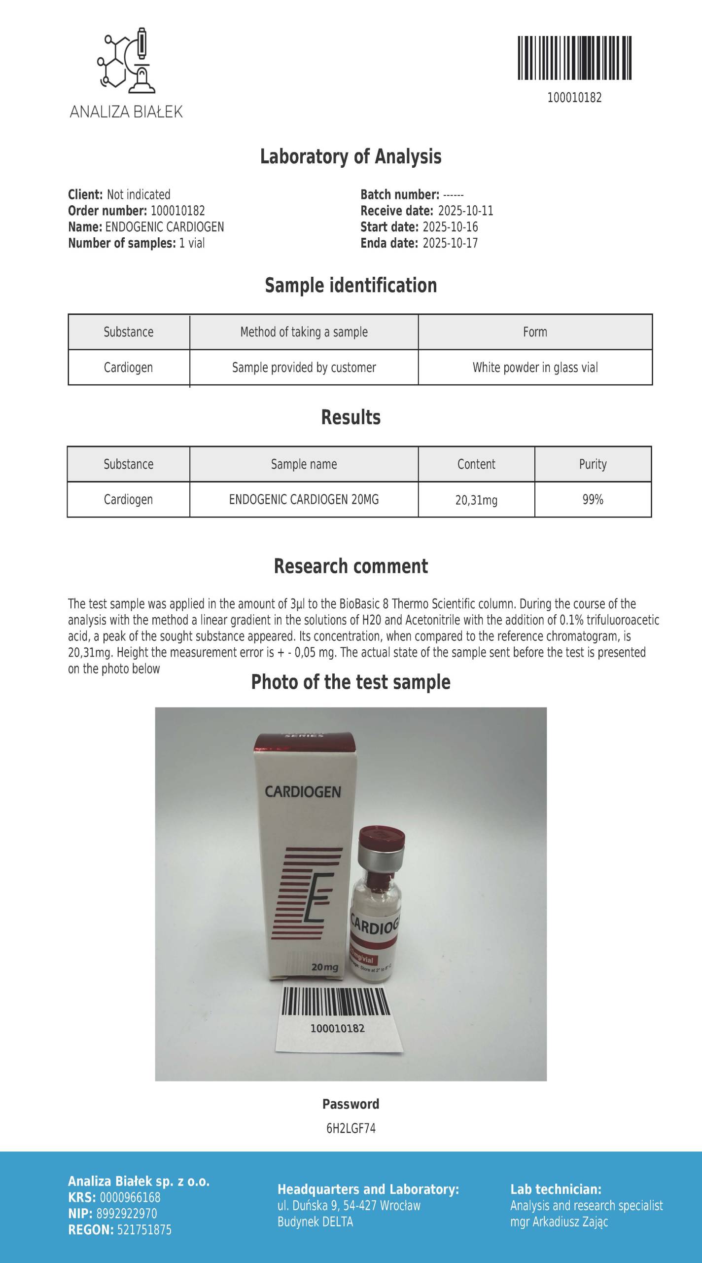Analiza_6H2LGF74 cardiogen_Strona_1