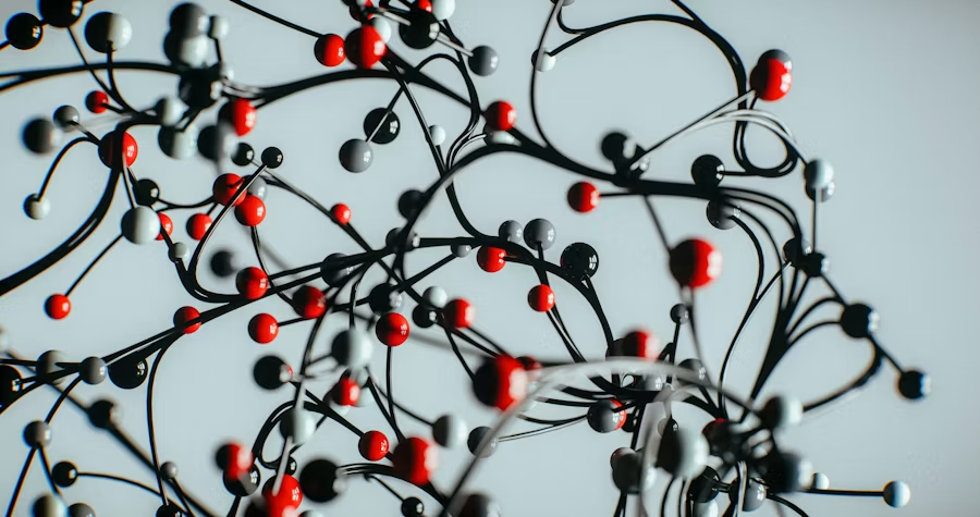 Network of molecular bonds