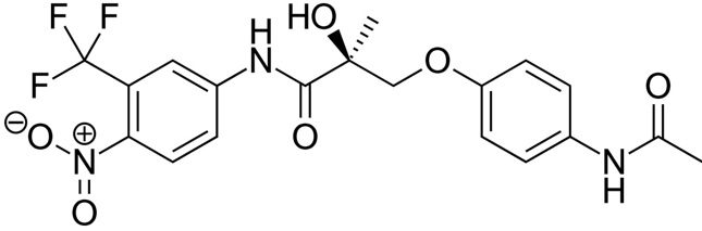 andaryna (S-4) — wzór strukturalny