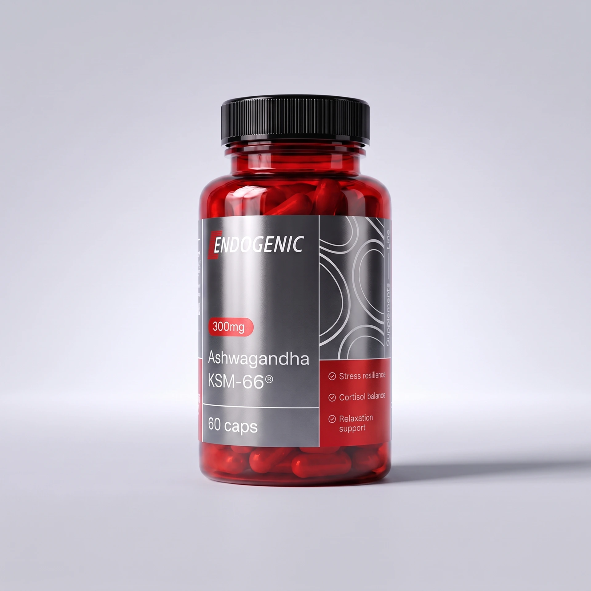 ASHWAGANDHA KSM-66 300mg 60 caps