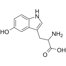 5-HTP — wzór strukturalny