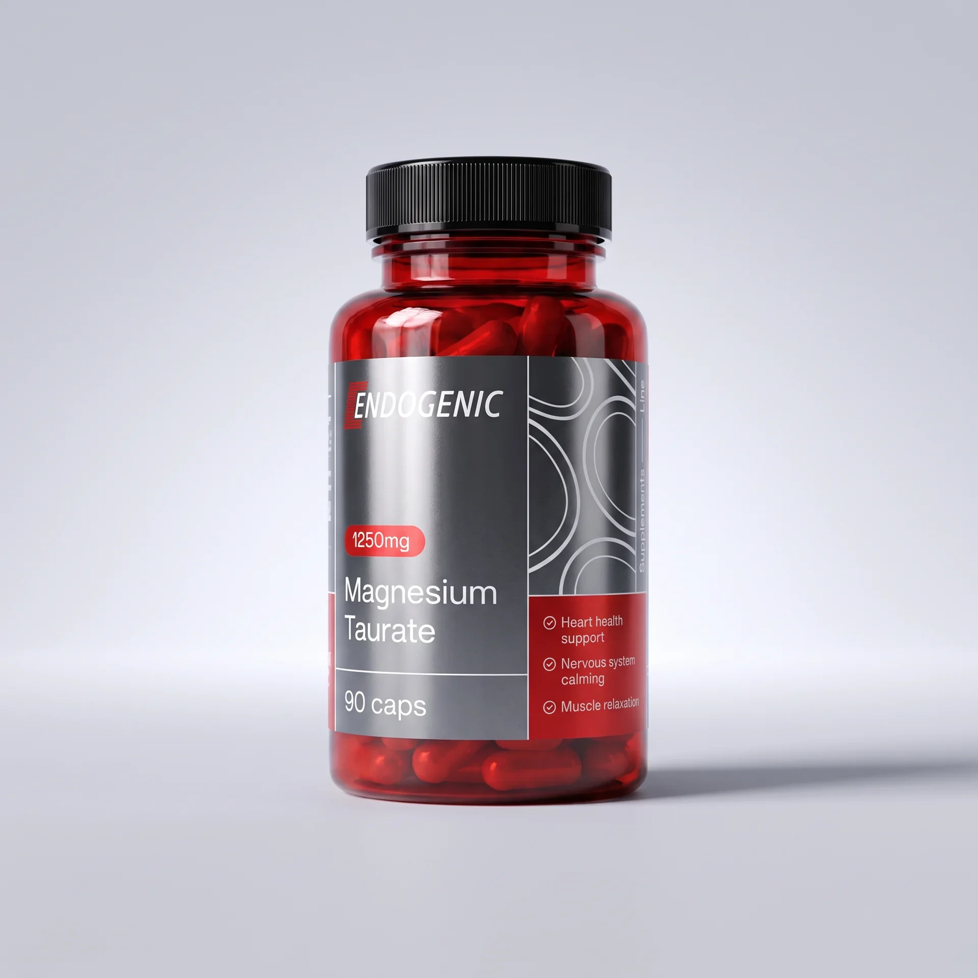 Magnesium Taurate 650mg 60 caps