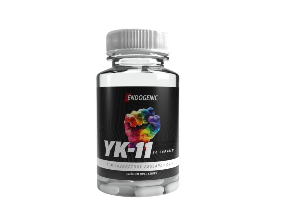 Opakowanie Endogenic YK-11, 60 kapsułek